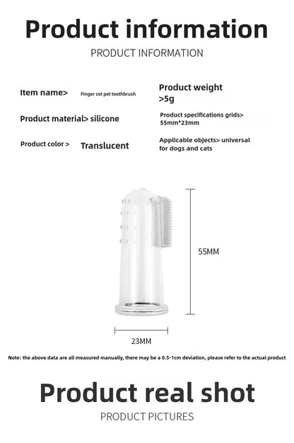 Pet Finger Cots Toothbrush